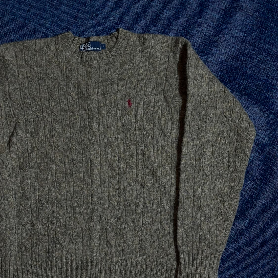 폴로 랄프로렌 브라운 케이블 니트 상품이미지2