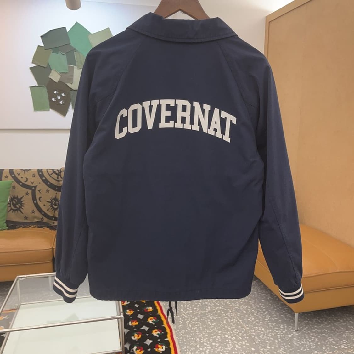 커버낫 올드스쿨 레트로 빈티지 바시티 자켓 M C07695 상품이미지4