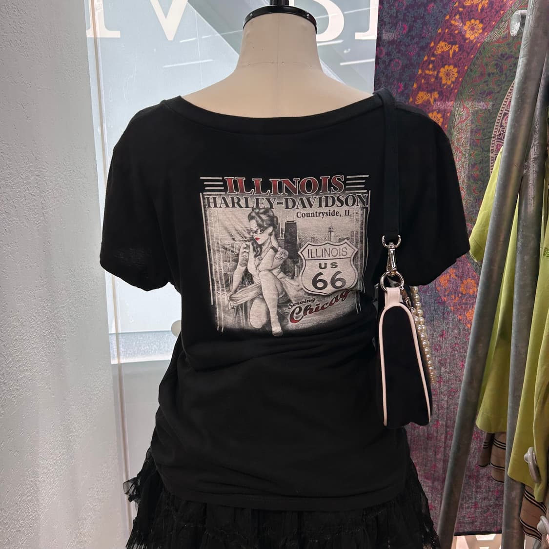 Harley Davidson y2k Short Sleeve T-shirt 상품이미지3