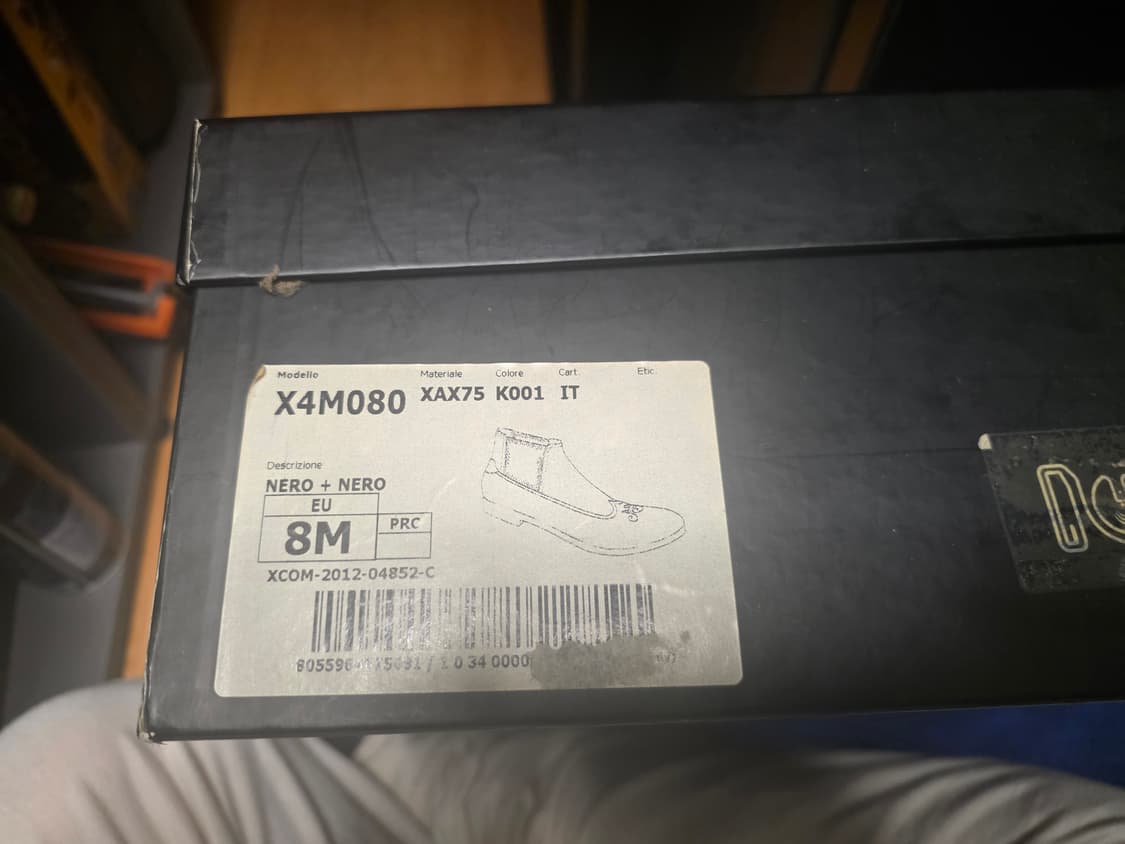 (8M) 엠포리오 아르마니 첼시부츠 상품이미지7