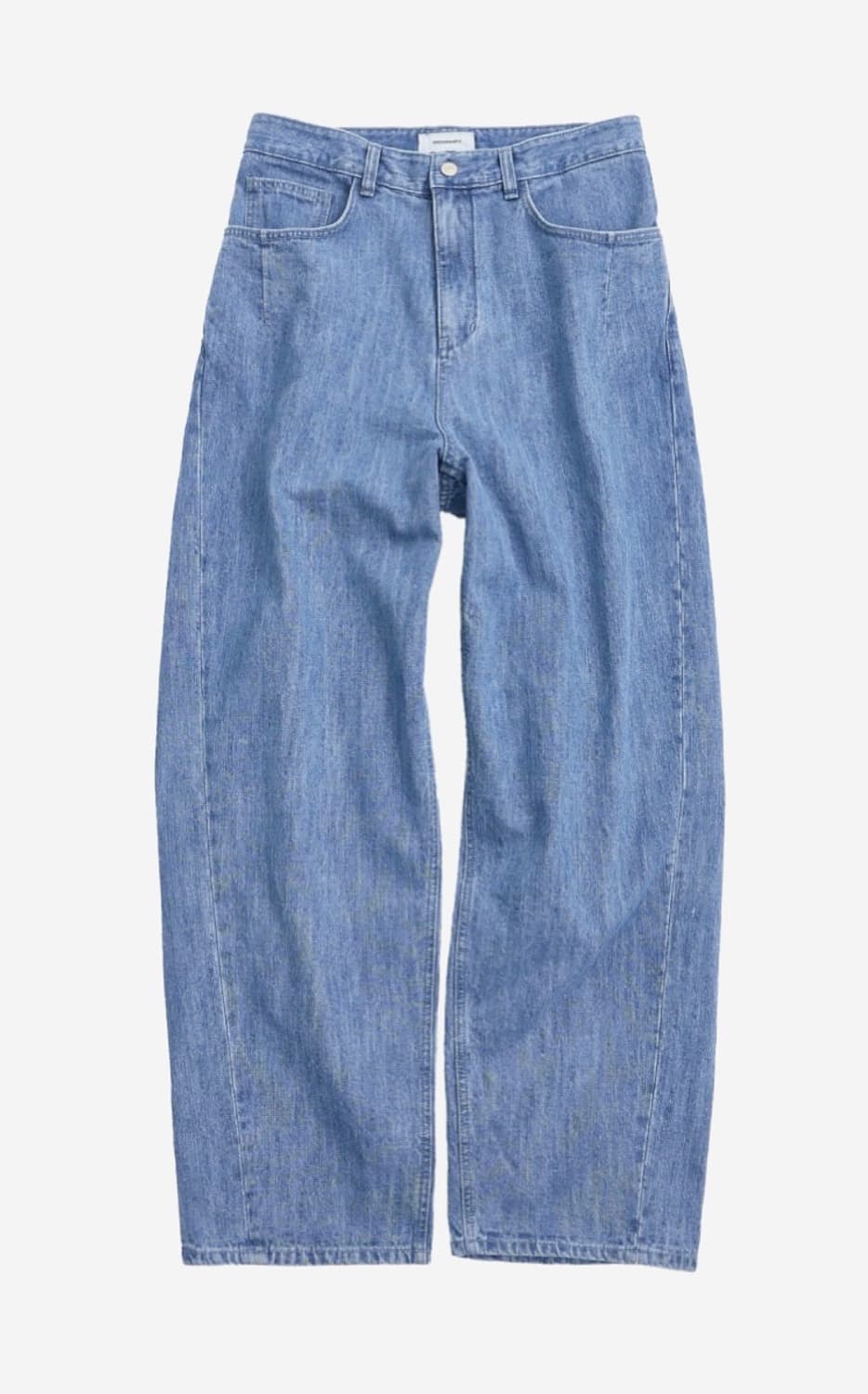 ARCHIVE WIDE CURVED DENIM PANT (LIGHT BL 상품이미지1