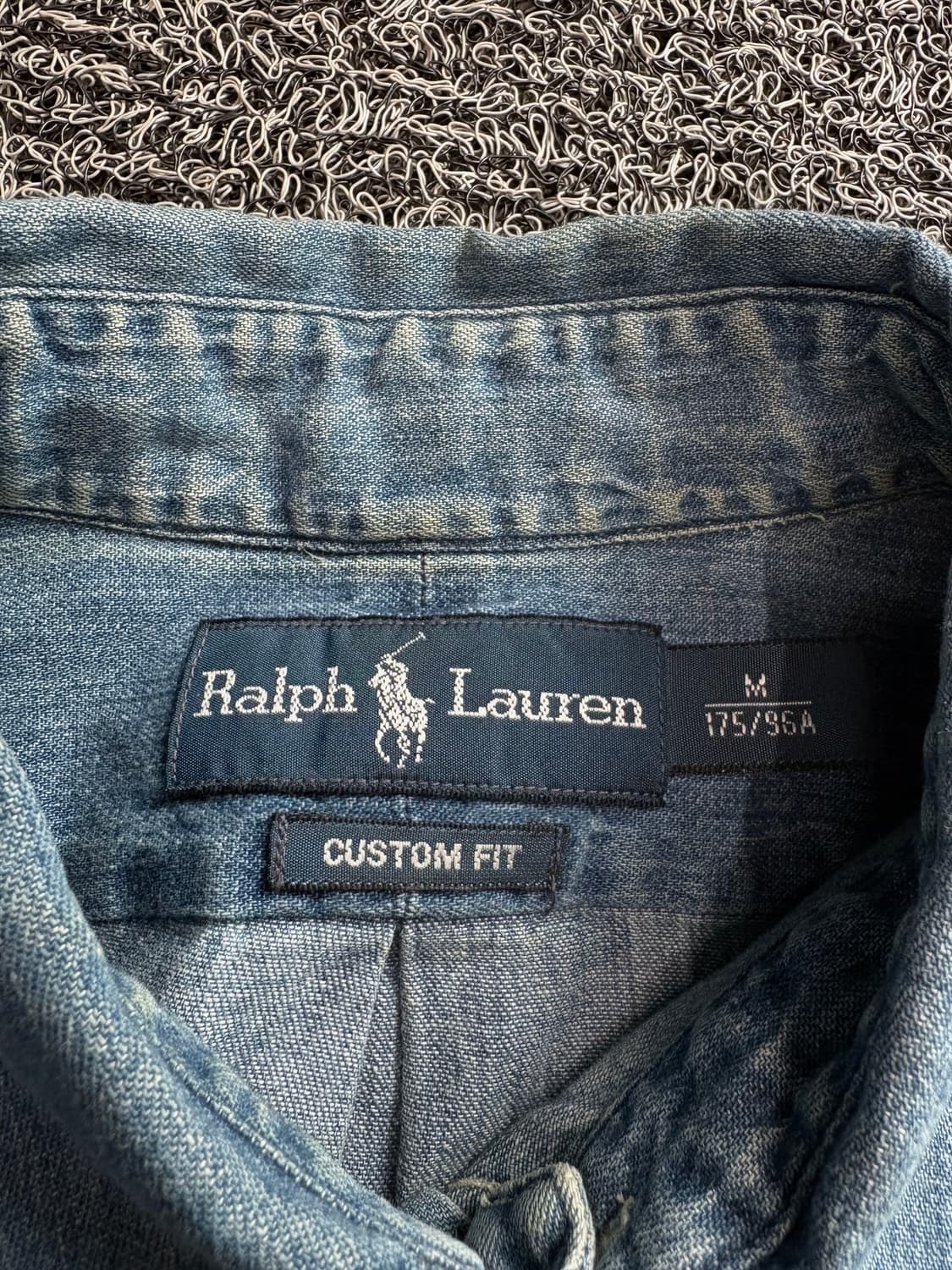 폴로 랄프로렌 포니로고 클래식 데님 셔츠 3286 상품이미지3