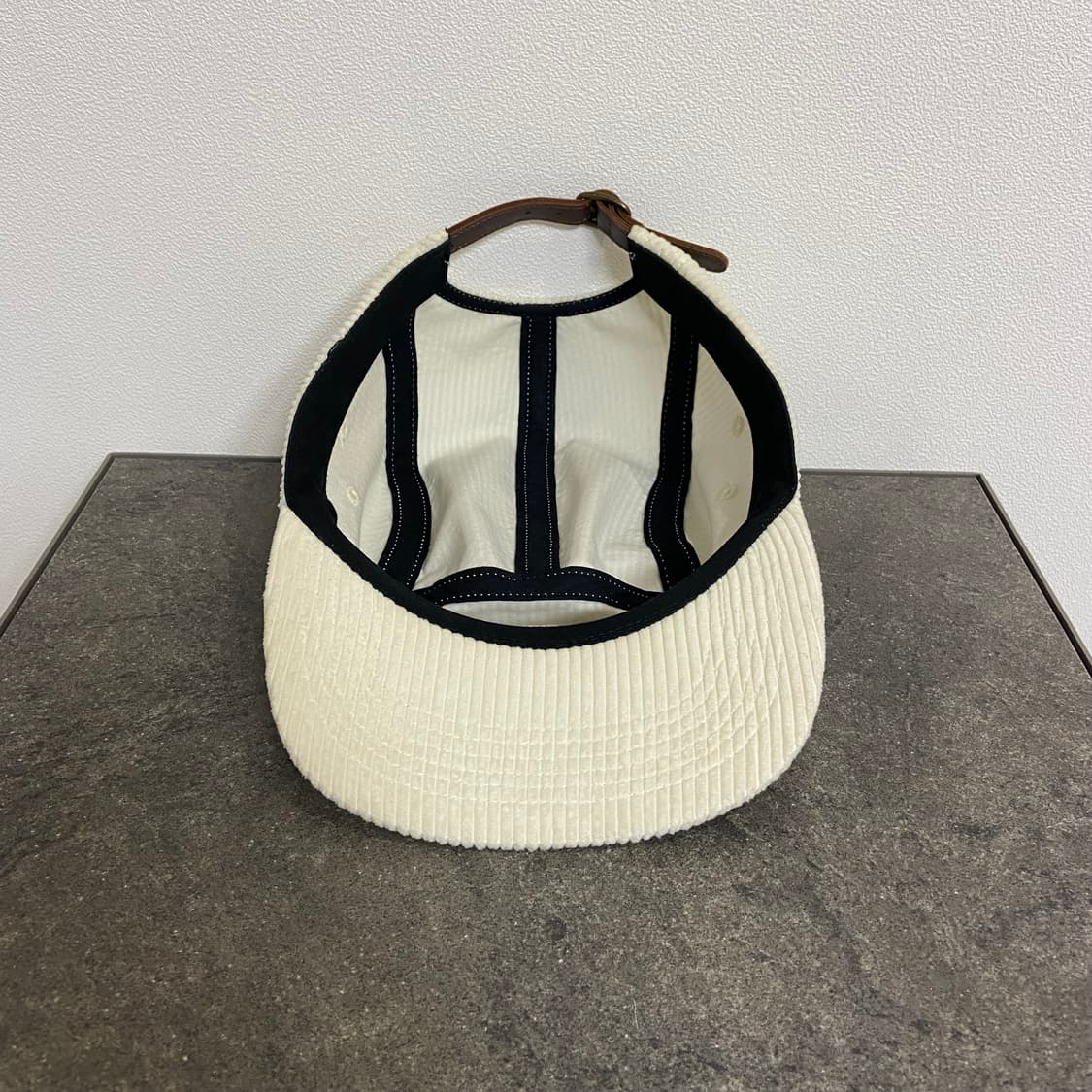 (OS) 슈프림 박스로고 캠프캡 모자 코듀로이 내츄럴 상품이미지5