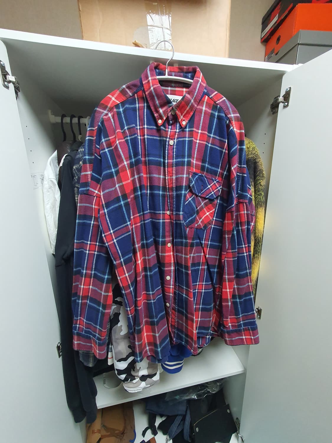 팔라스 체크셔츠 L 상품이미지2