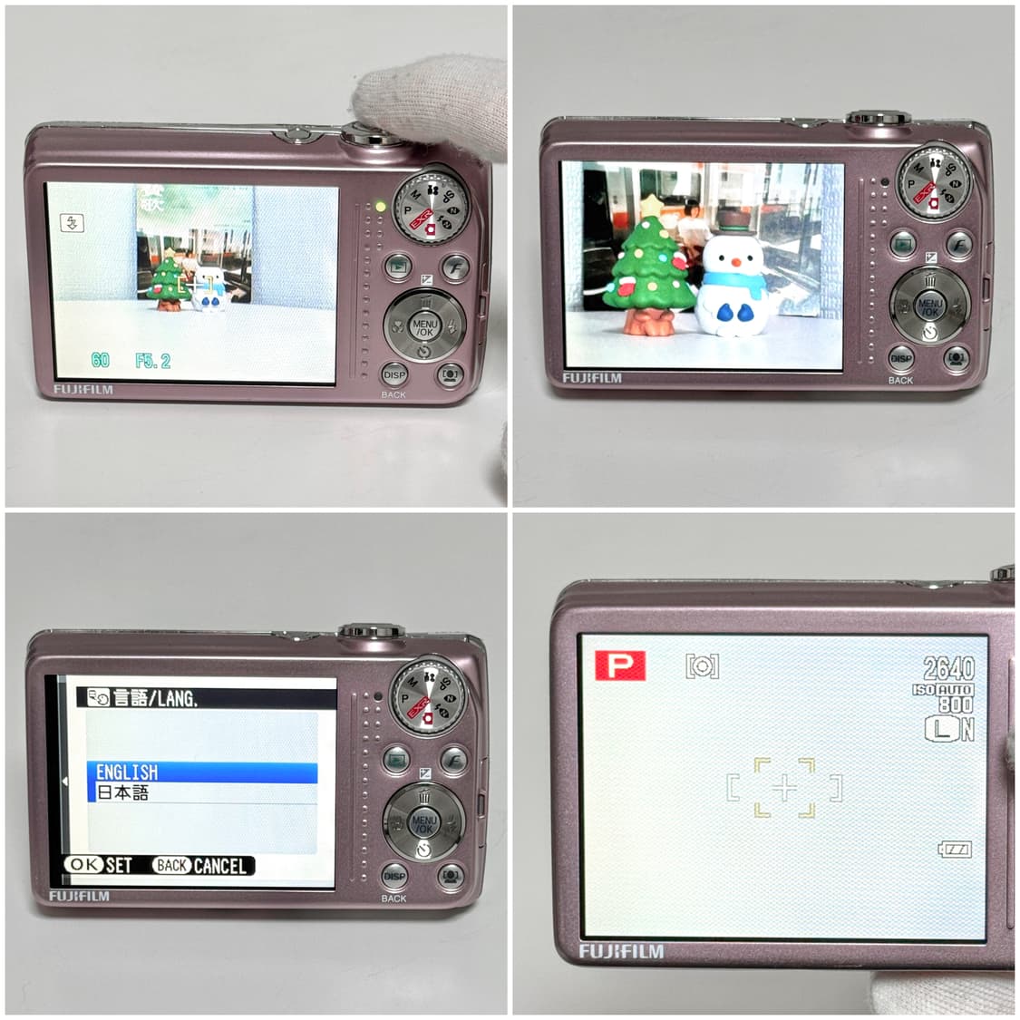 후지필름 파인픽스 F80EXR 핑크 빈티지디카 상품이미지4