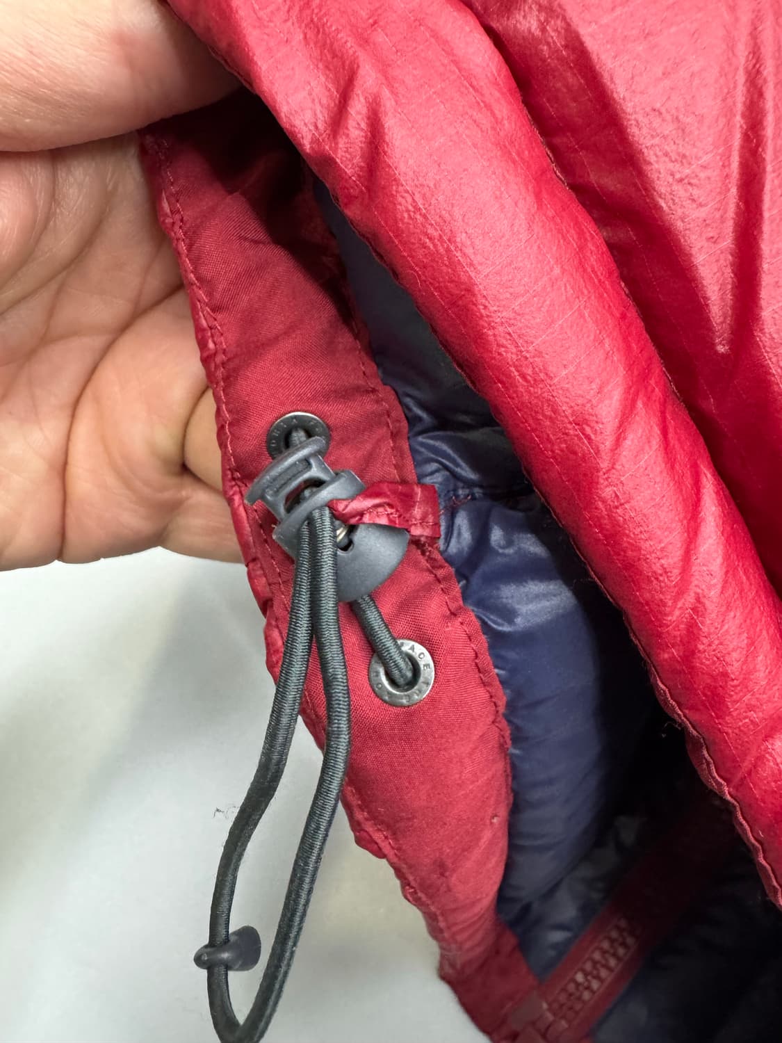 노스페이스 패딩 베스트 90 레드 상품이미지6