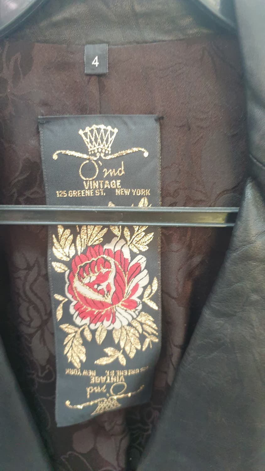 오즈세컨 다크브라운 양가죽 자켓55 상품이미지7