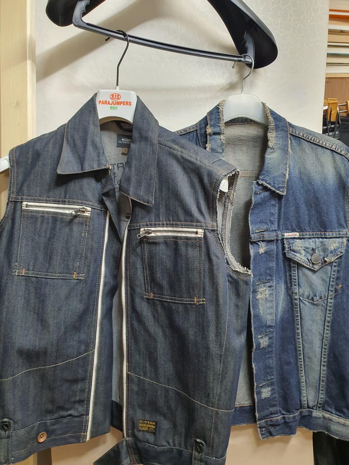 지스타로우/캘빈 베스트 조끼 일괄 상품이미지1