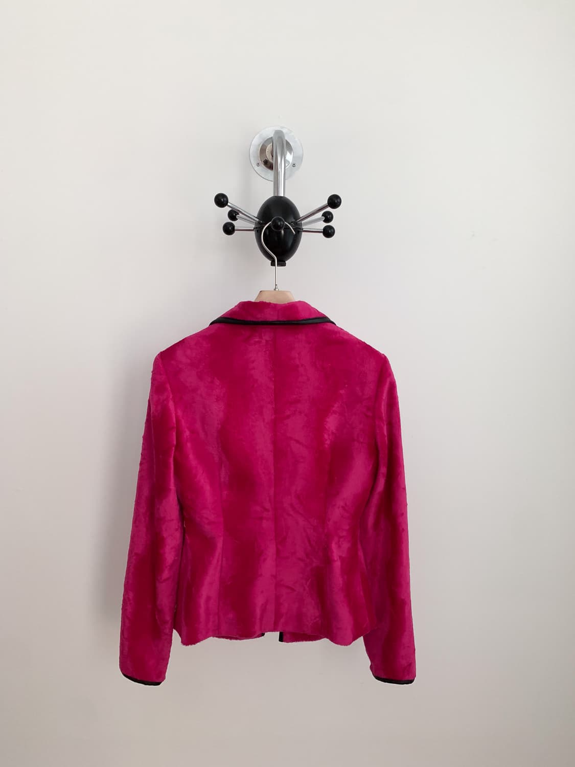 핑크 퍼 블레이저 스커트 셋업 90/25  상품이미지7