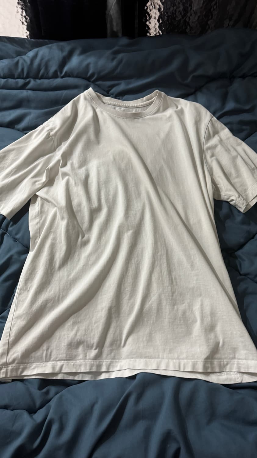 포터리 파인 코튼 베이식 티 블랙&화이트 2사이즈 상품이미지6