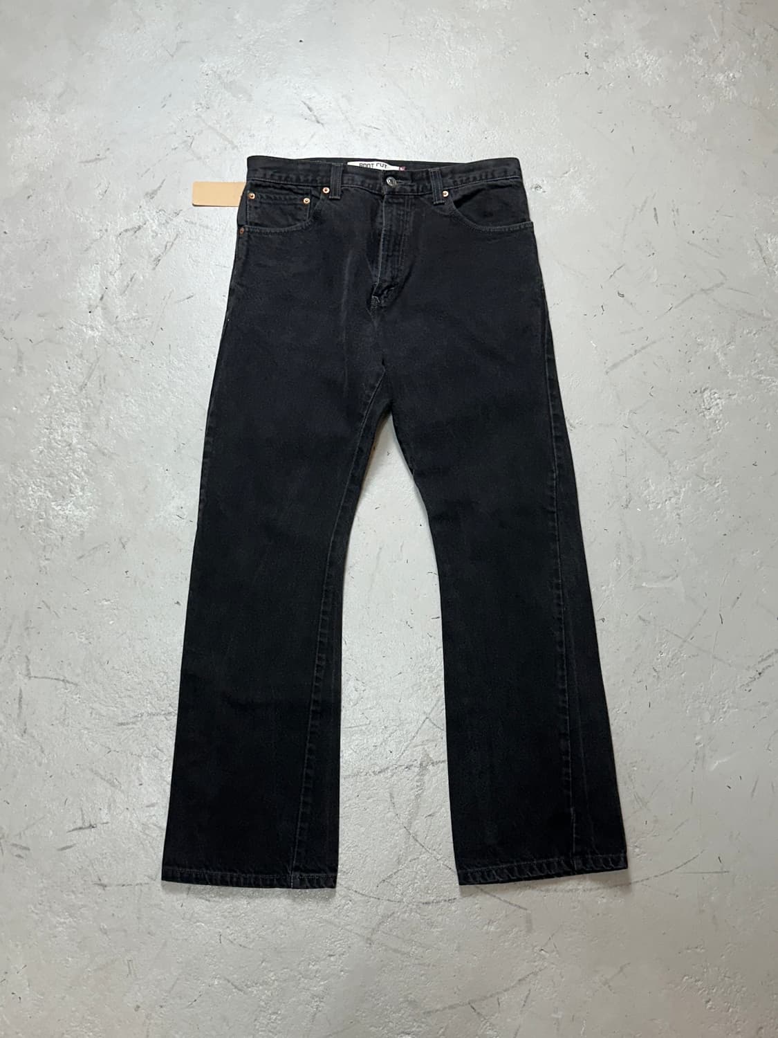 00's 리바이스 517 블랙 부츠컷 플레어진 상품이미지1