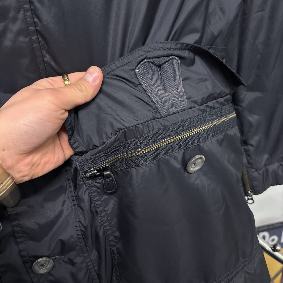 00s 폴로 랄프로렌 밀리터리 모티브 패디드 필드파카 윈드가드 N627 상품이미지5