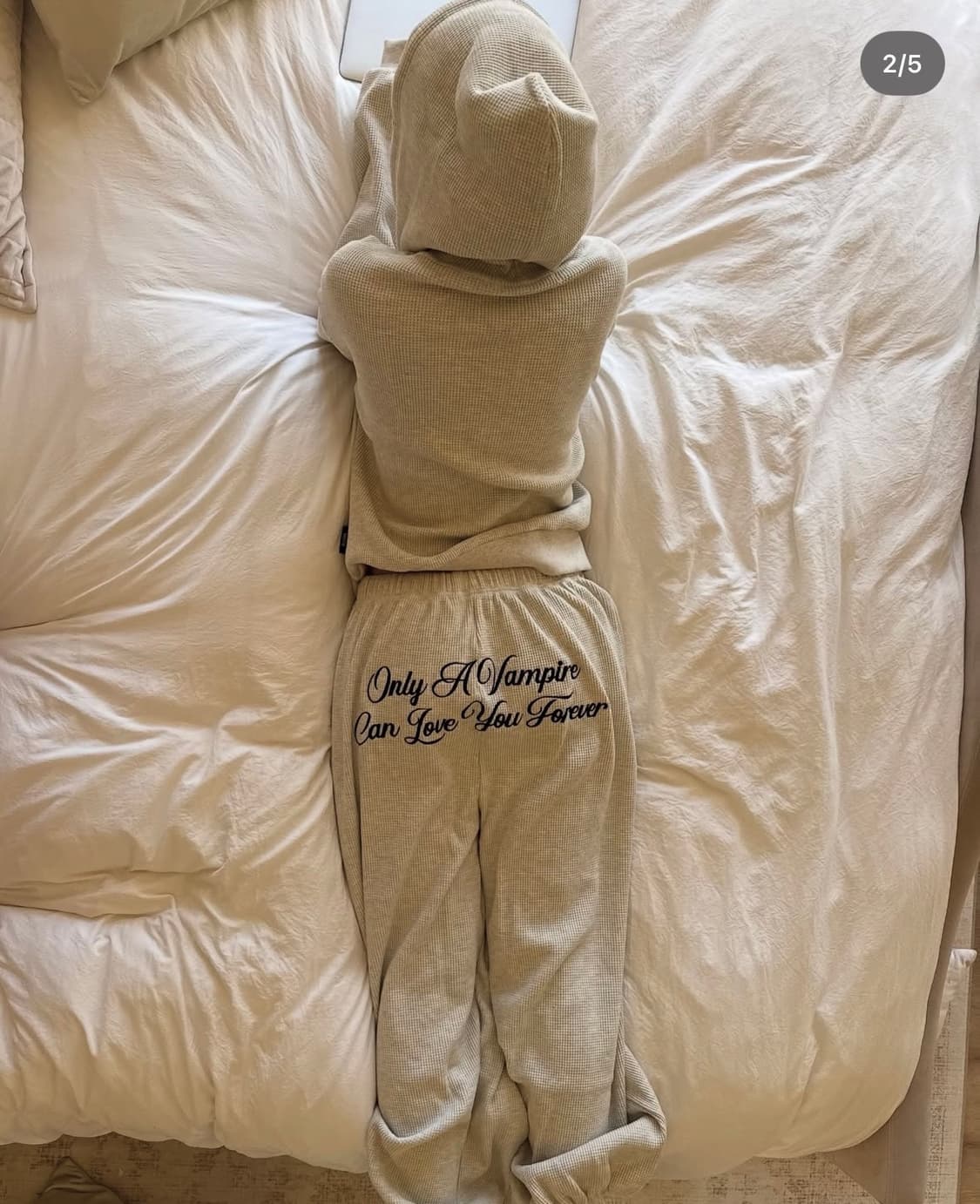 더미스테리어스호텔 와플 셋업 (아일릿 착용) 상품이미지3