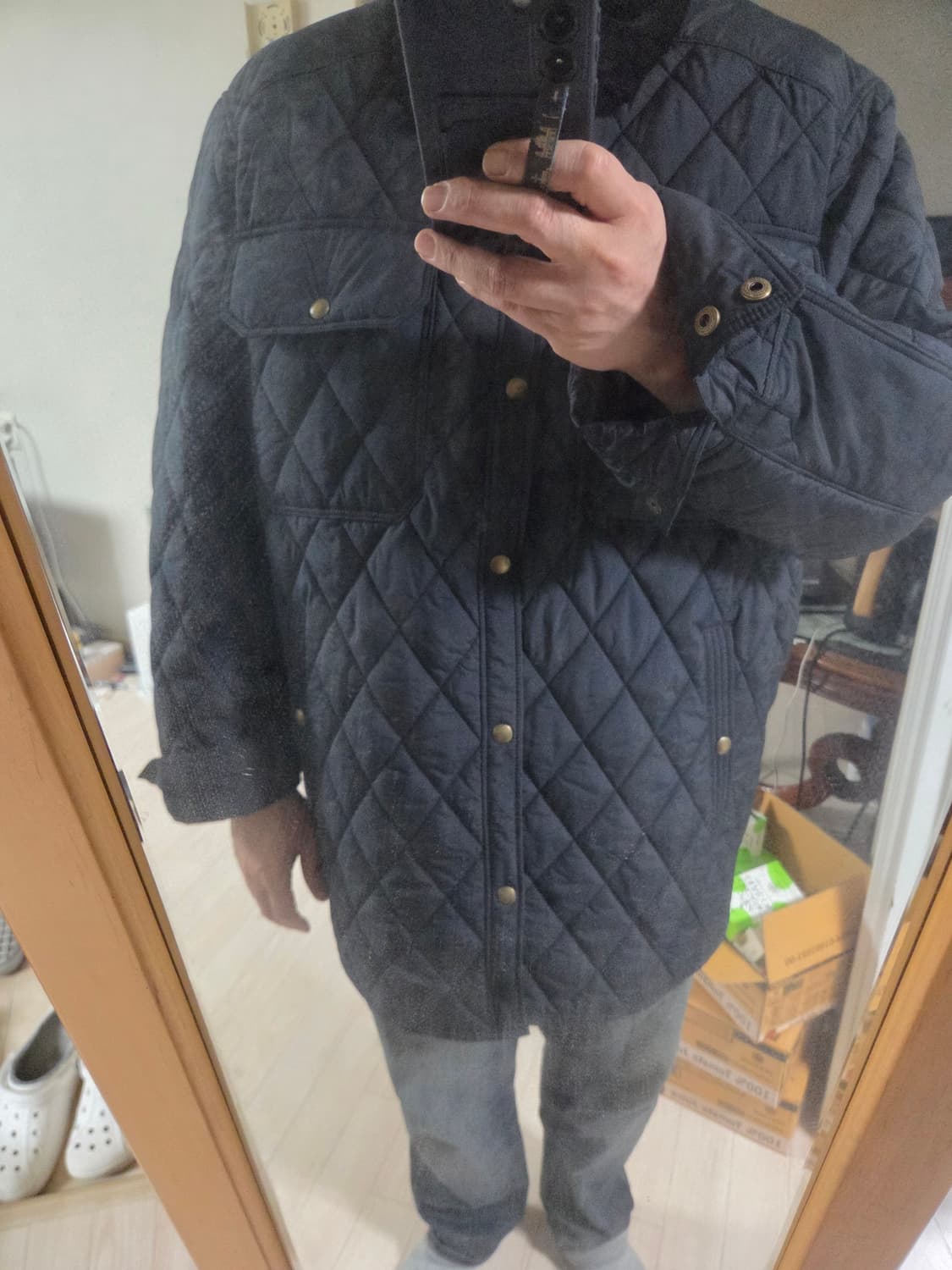 폴로 랄프로렌 패딩 셔츠 자켓 빅사이즈 새상품 상품이미지9