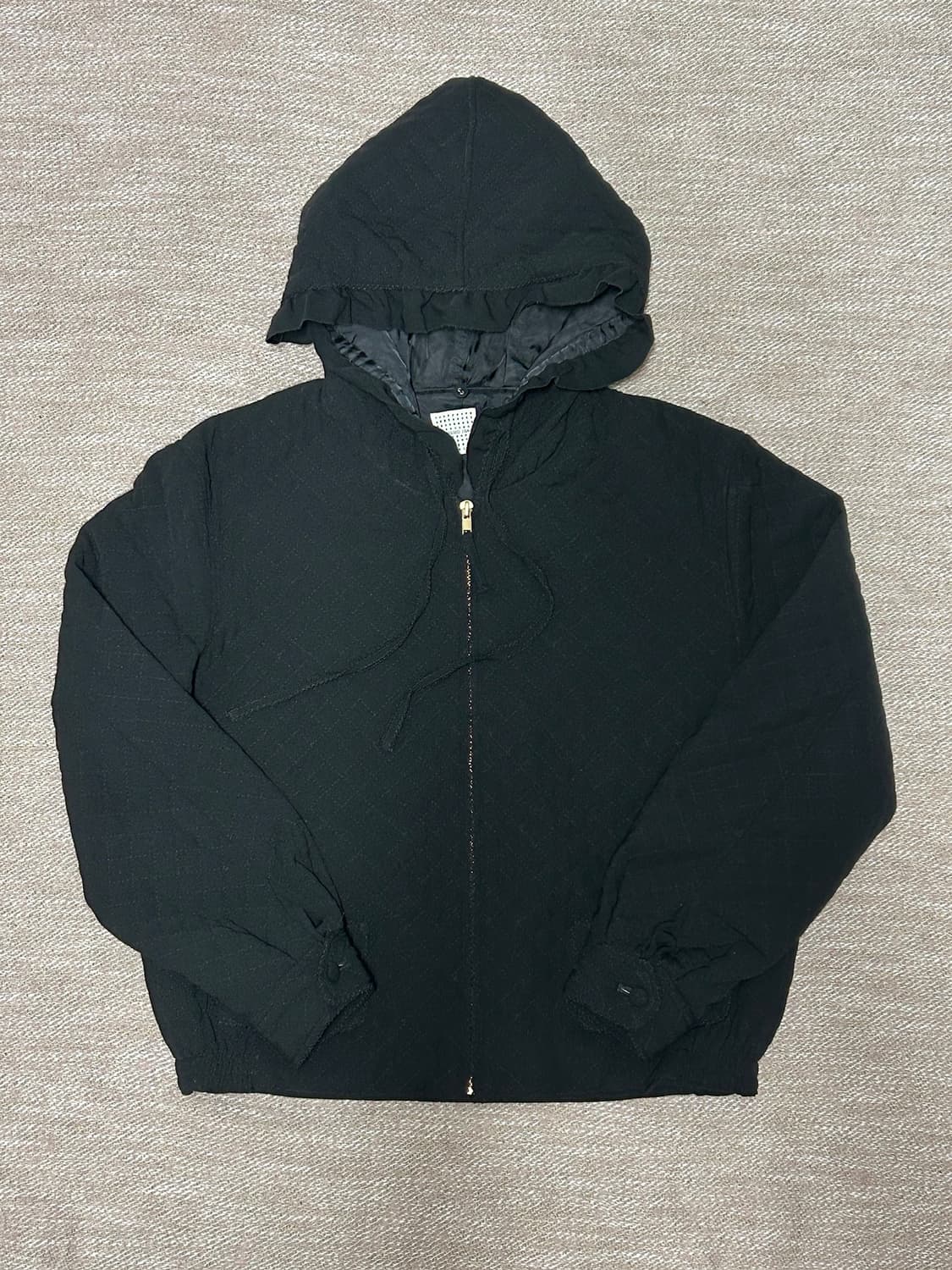 프릴 후드 집업 상품이미지7