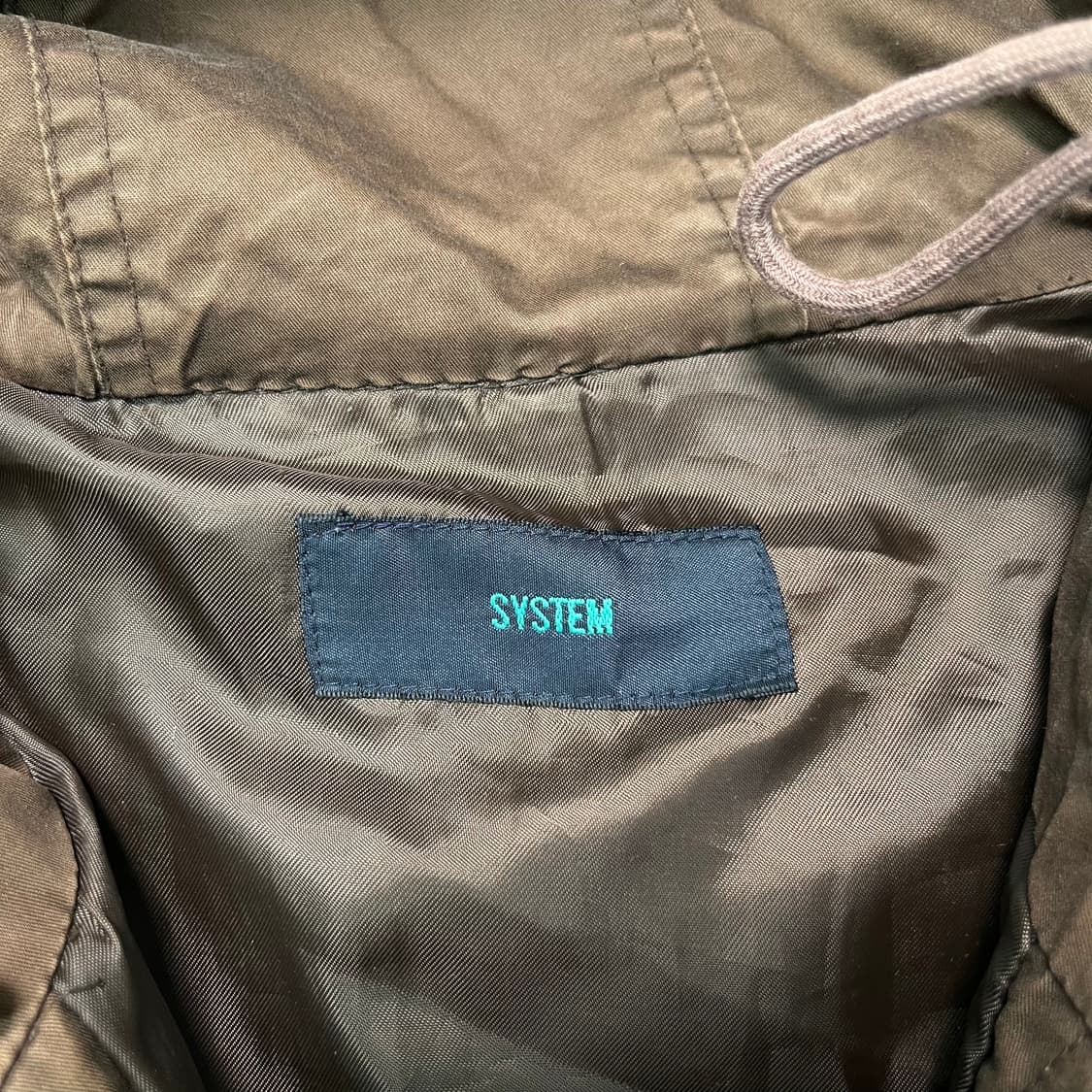 100 시스템옴므 브라운 야상 자켓 상품이미지3