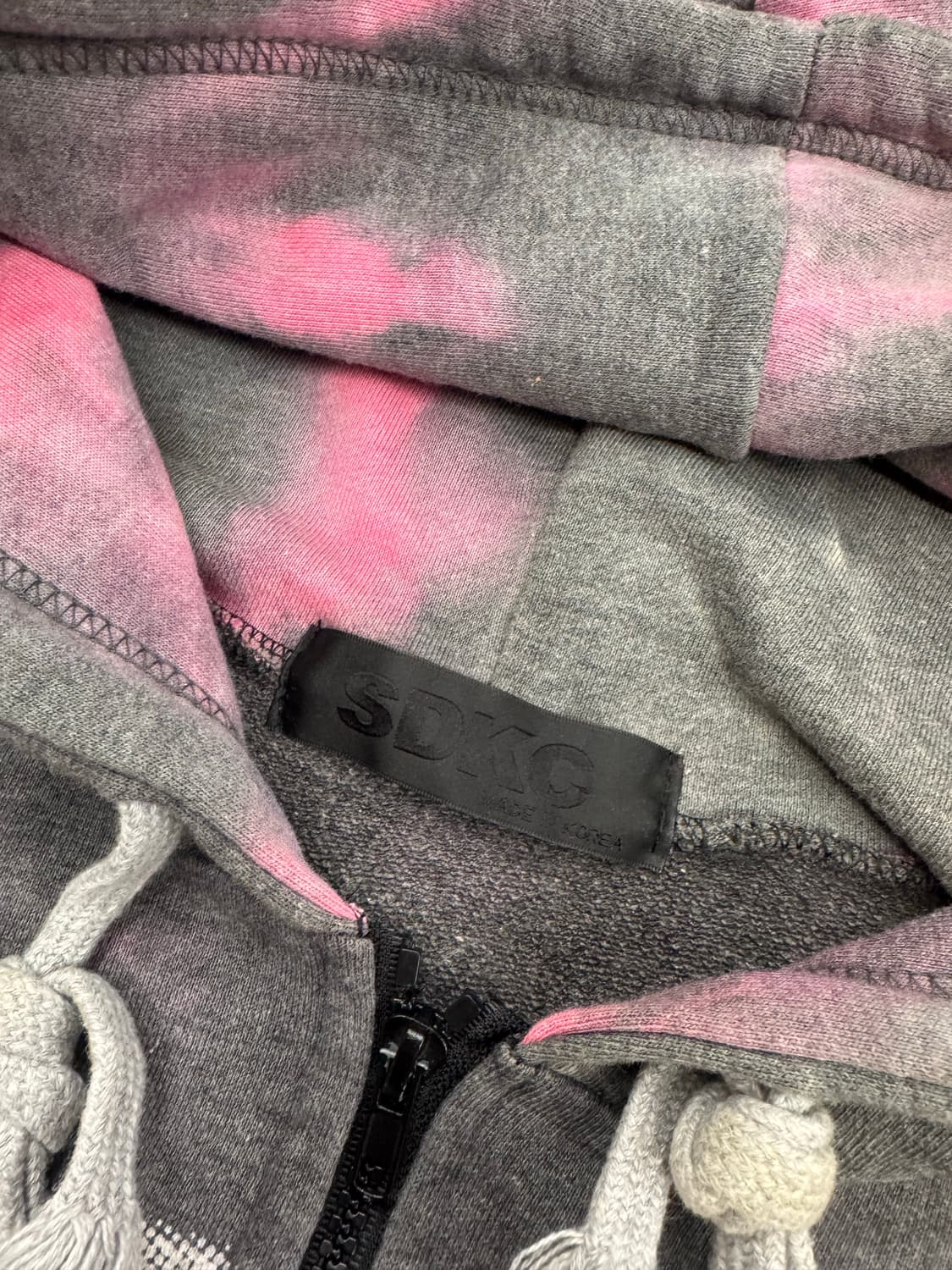 Vintage SDKC 타이다이 후드집업 상품이미지3