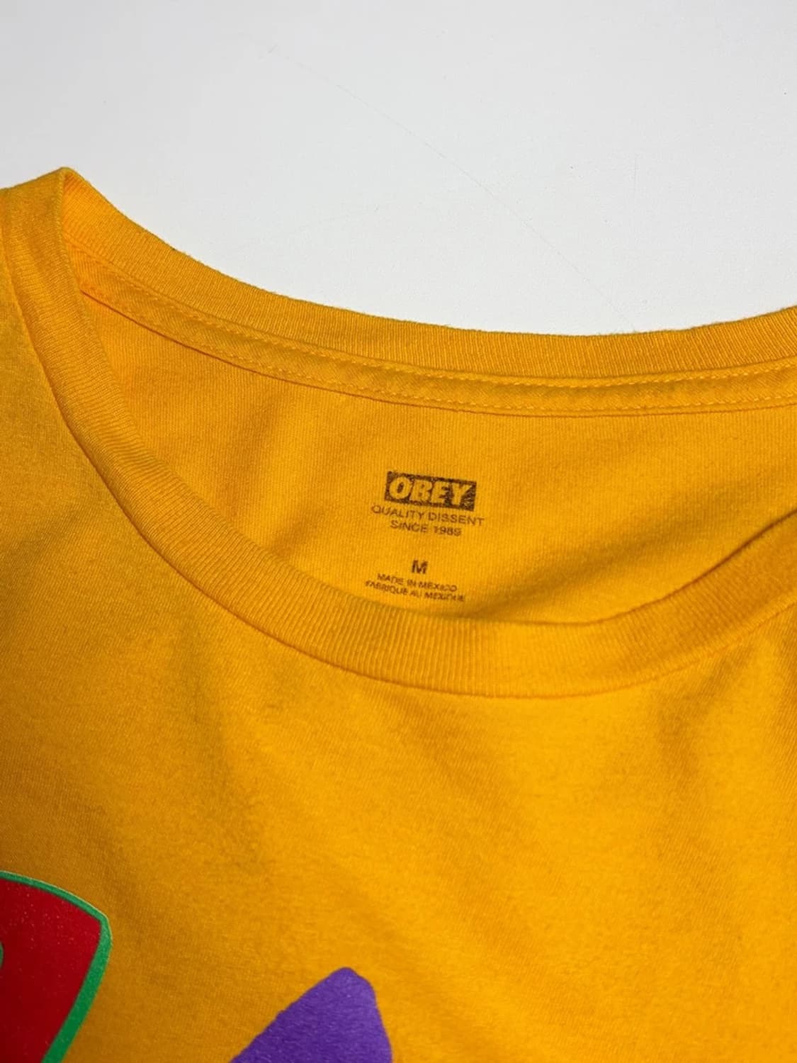 오베이 OBEY MAGICO 빅프린팅 반팔 티셔츠 R1185 상품이미지5