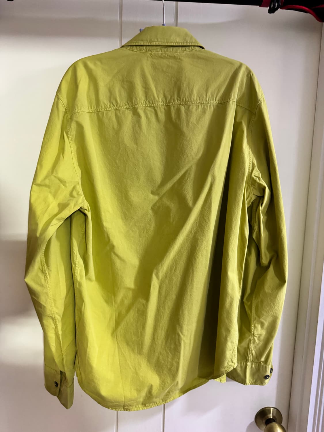 새상품) C.P. 컴퍼니 개버딘 지퍼 셔츠 XL 상품이미지5