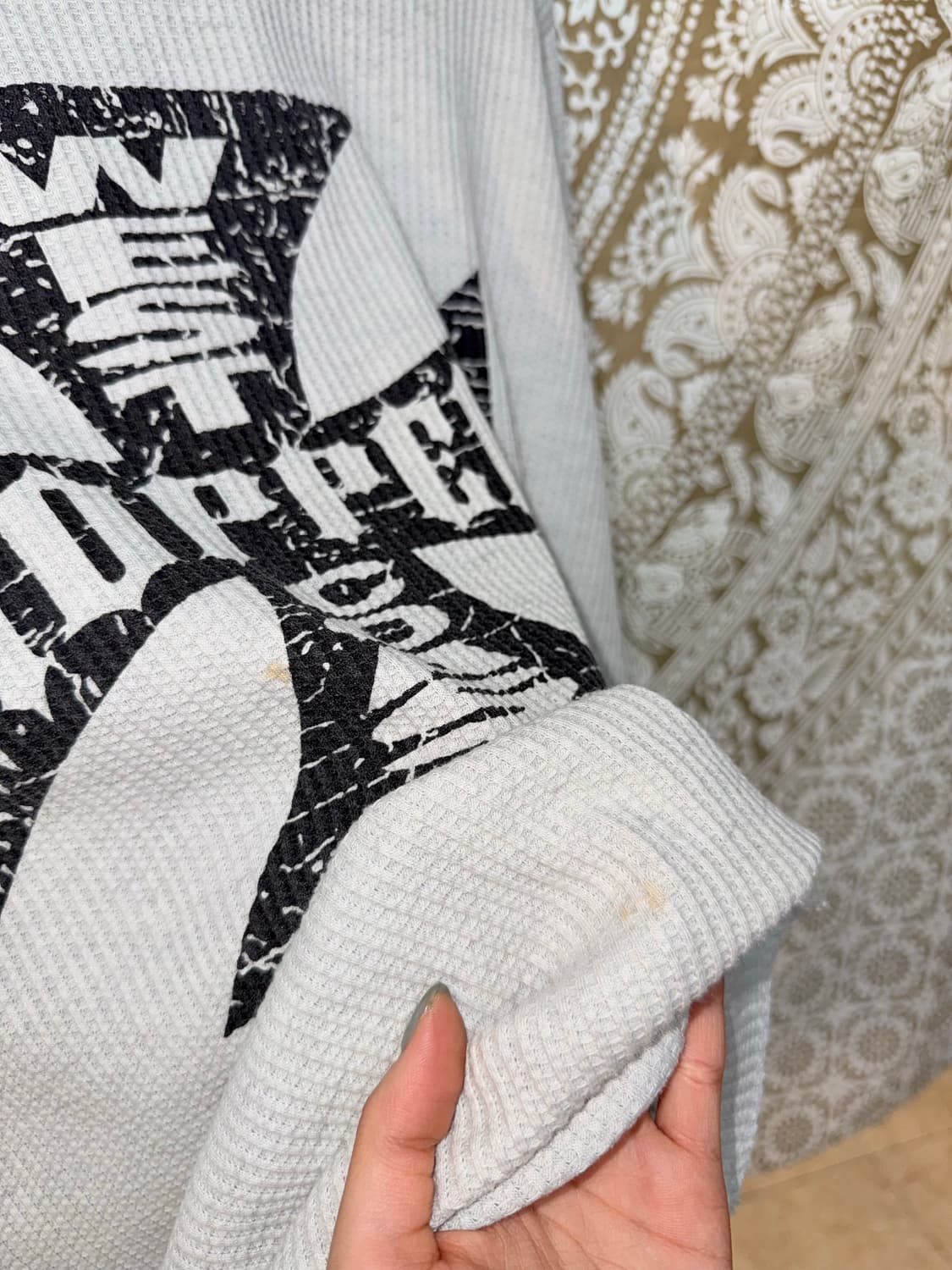 Sublimation 프린팅 와플 롱슬리브 상품이미지6