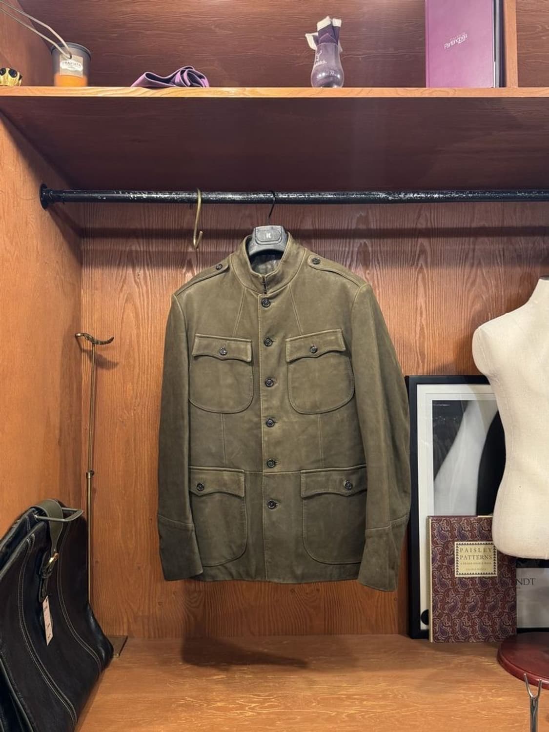 랄프로렌 퍼플라벨 램스틴 자켓 상품이미지4