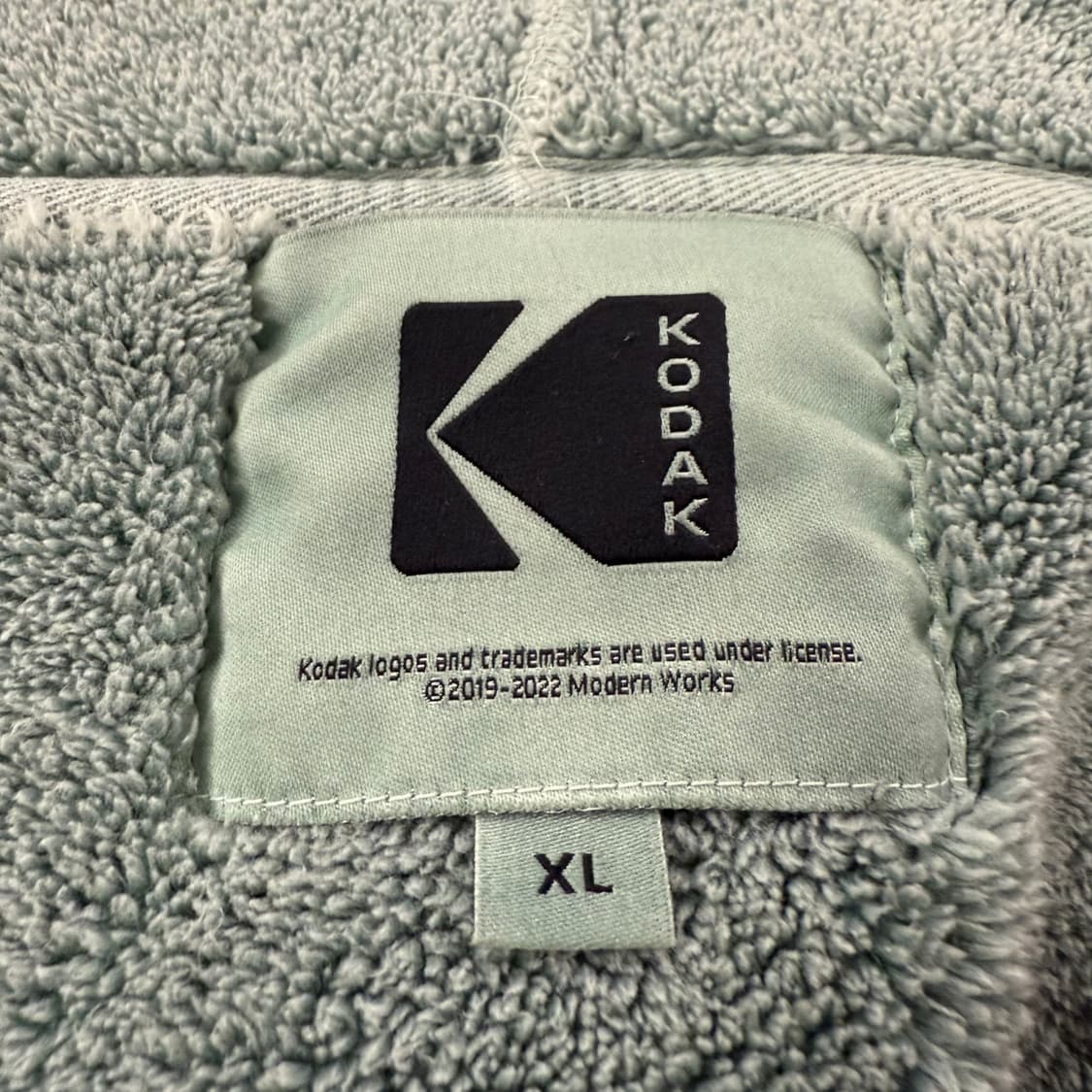 [정품/XL] 코닥 후드 집업 자켓 민트 b14 상품이미지5