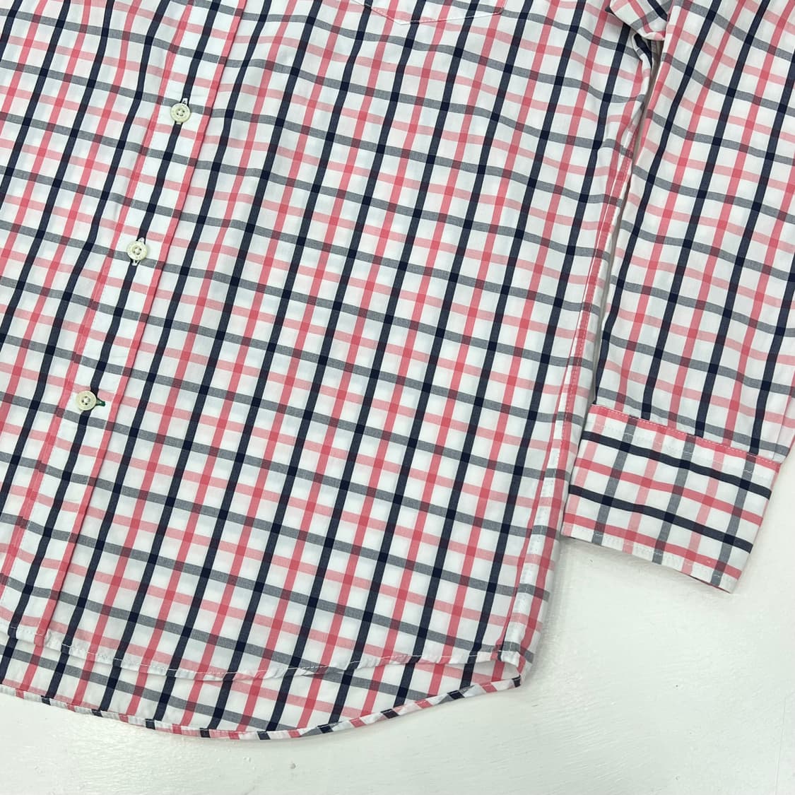 타미힐피거 슬림핏 체크 셔츠 L 상품이미지5