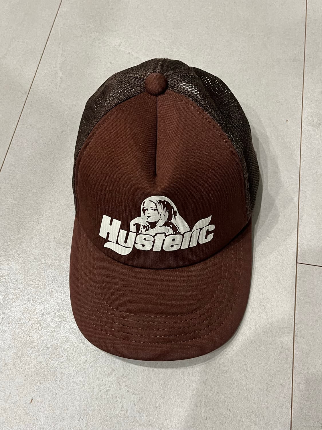 히스테릭글래머 메쉬 볼캡 브라운 상품이미지1