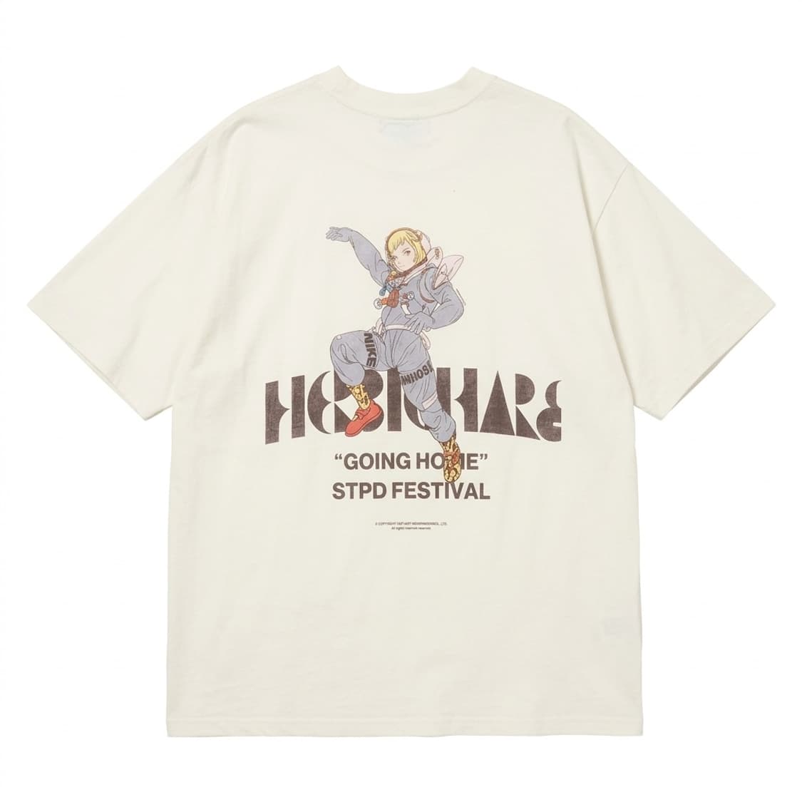 HERBIGHARO 오버핏 반팔티 1 사이즈 상품이미지1