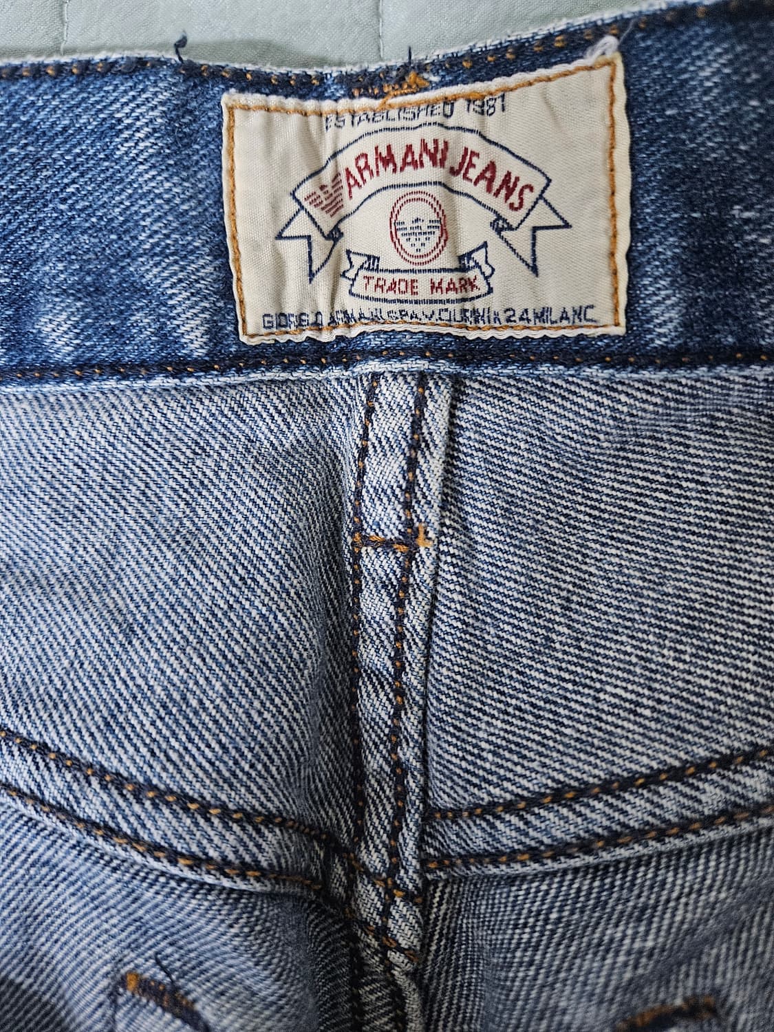 알마니 진스 made in italy 데님 상품이미지3