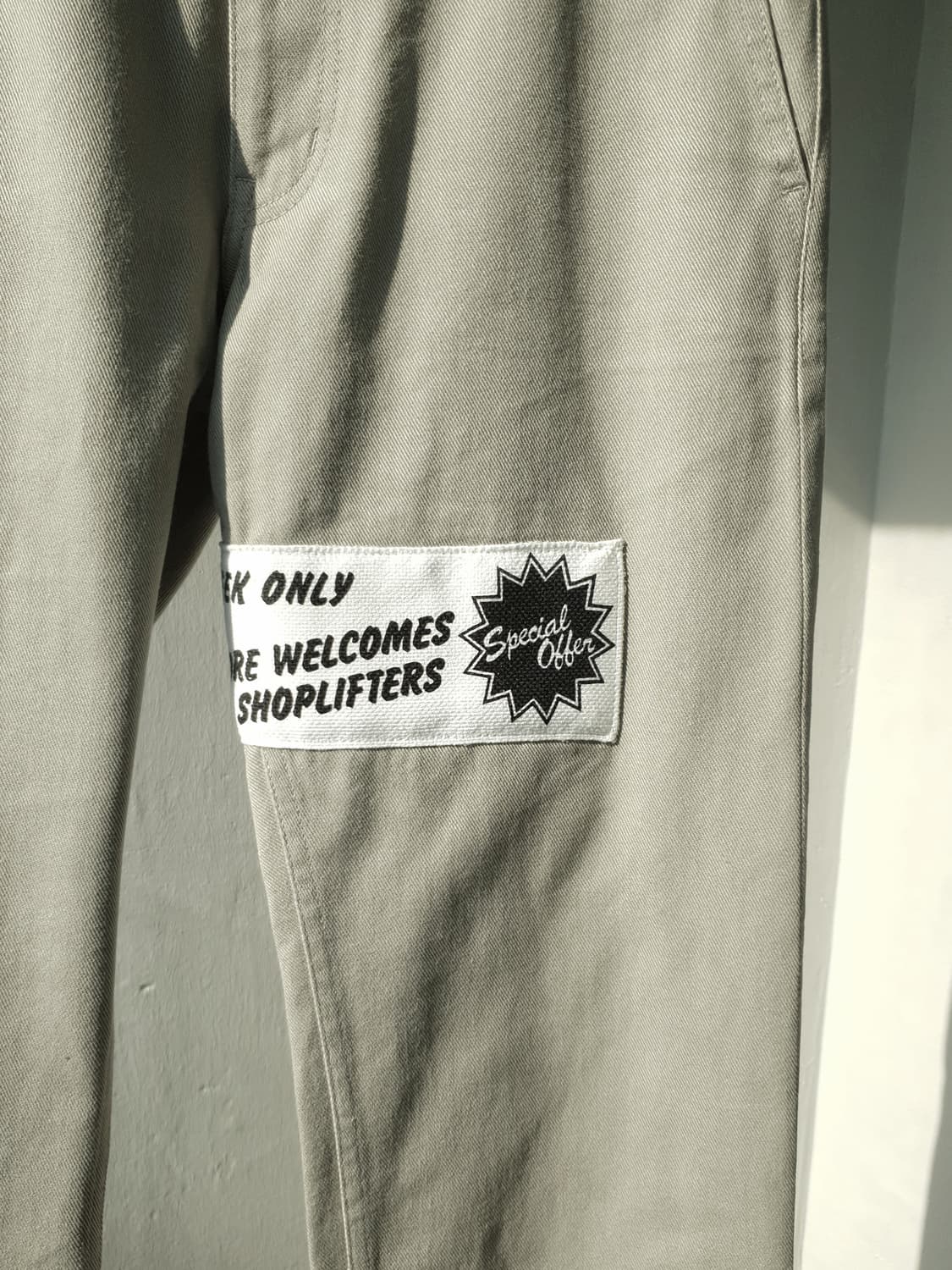 08aw Comme Des Garcons patch pants 상품이미지4