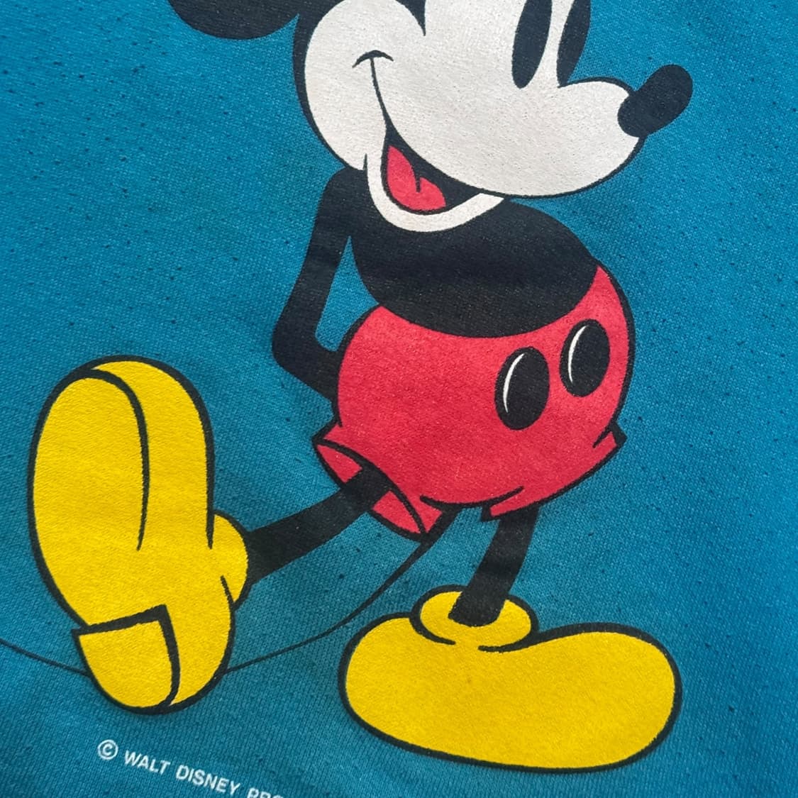 90s USA Jerzees 미키마우스 스웻셔츠 M 상품이미지4