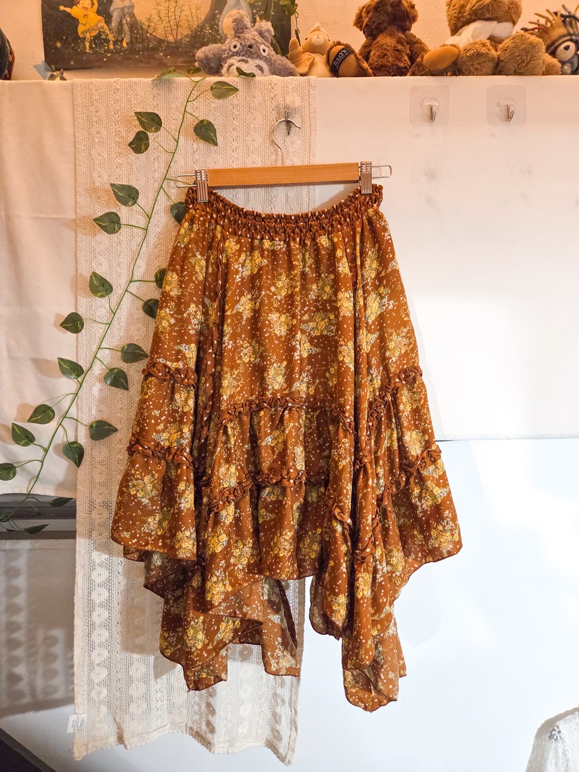 axes femme 패턴 언발 스커트 상품이미지5