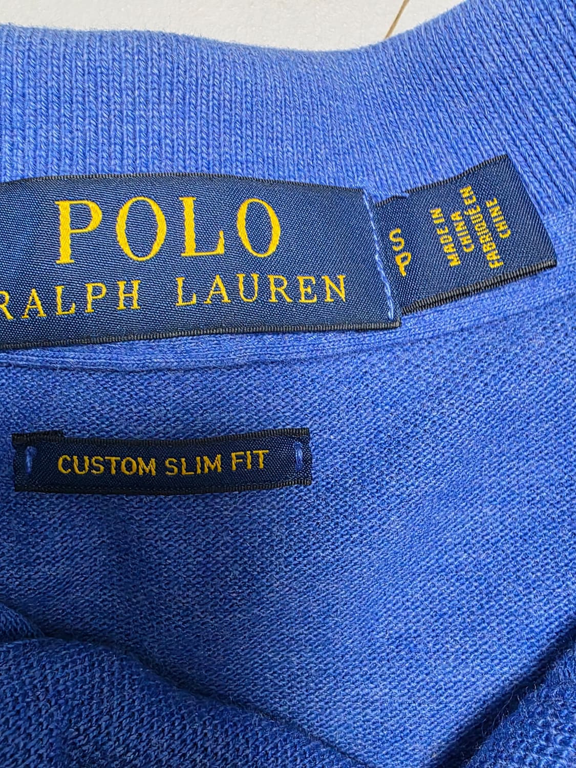 폴로 커스텀 슬림핏 반팔 카라티 S 남성 55 여성66 루즈핏55 상품이미지5