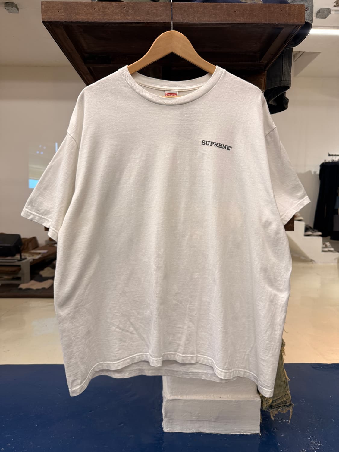 Supreme 슈프림 패치 워크 프린팅 반팔티 상품이미지3