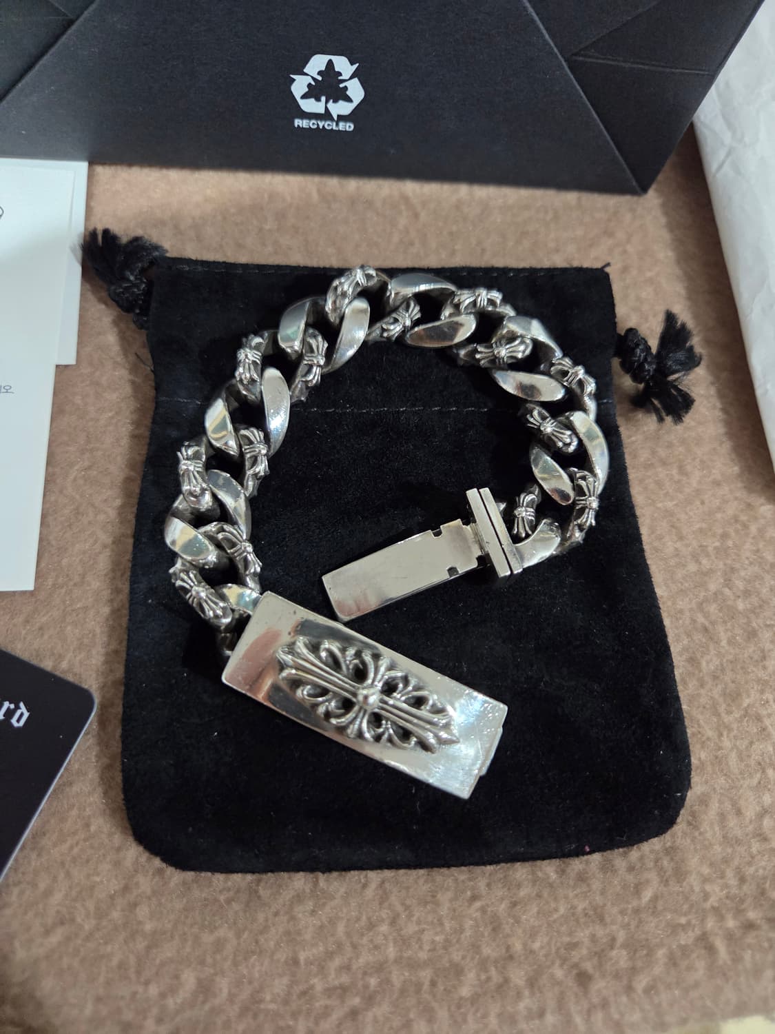 크롬하츠 플로랄ID펜시 팔찌 정품 상품이미지2