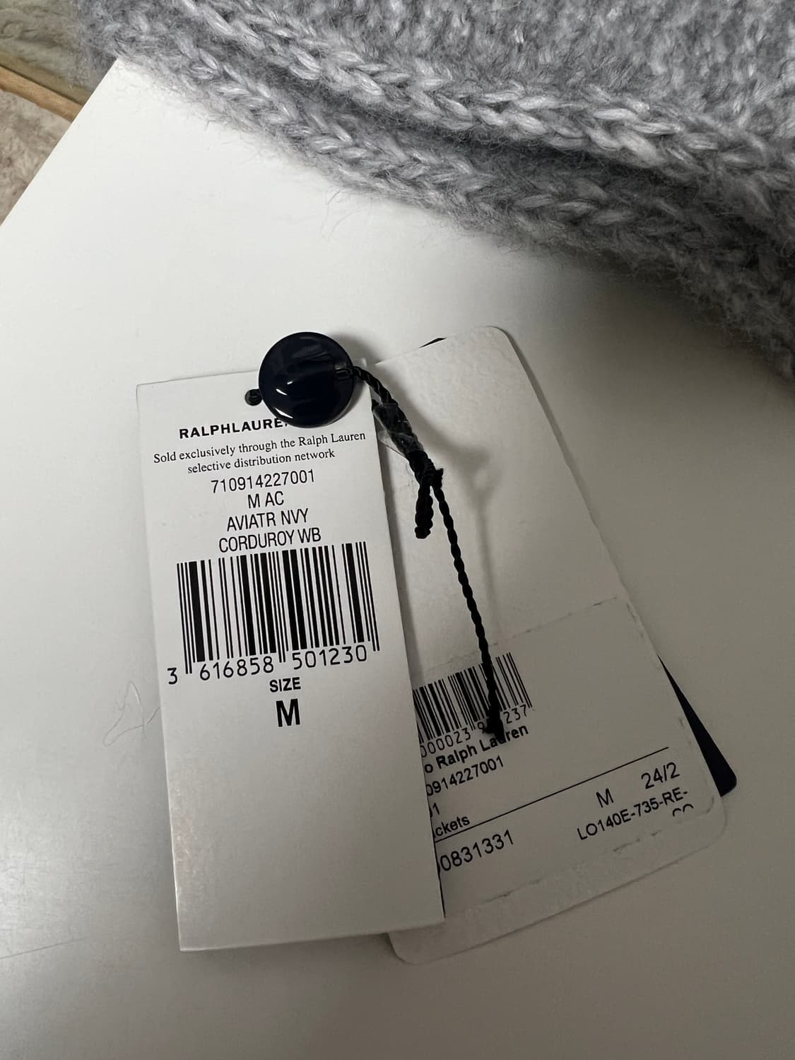 [M] 폴로 코듀로이 바라쿠다 네이비 상품이미지5