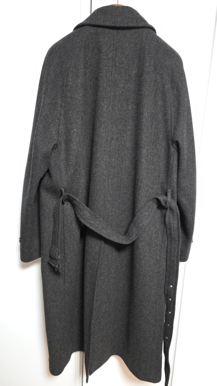 에르디토 여용기 발마칸 코트 XL 문트위드 울 100% 상품이미지2