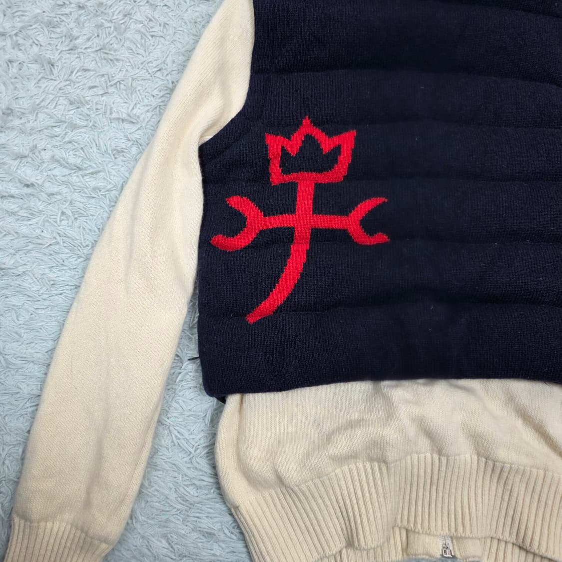 까스텔바작 여성 방풍 구스다운 니트 90 상품이미지7