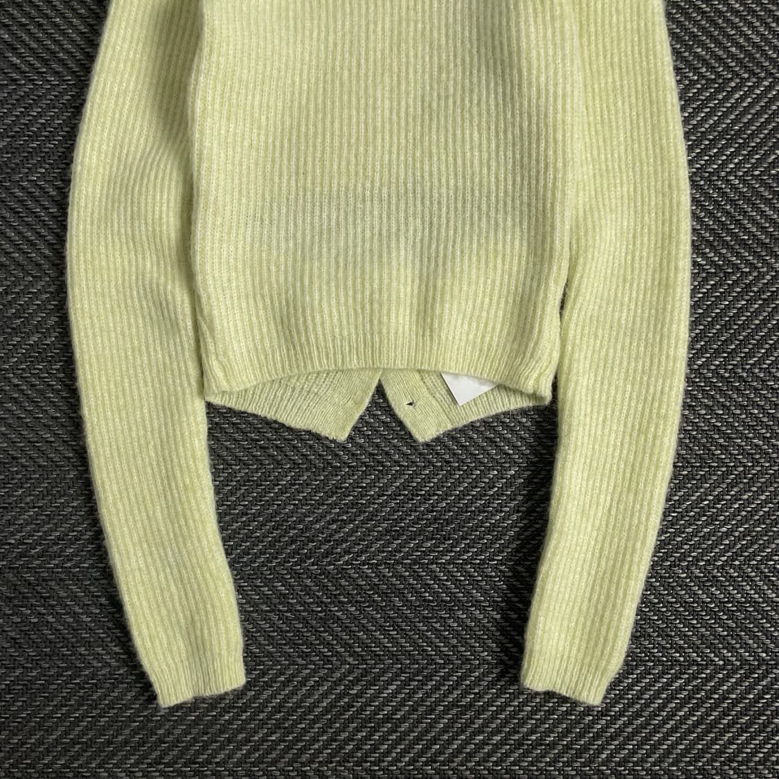 빈티지 우먼스 절개 디테일 슬림핏 스웨터o 3136 상품이미지2