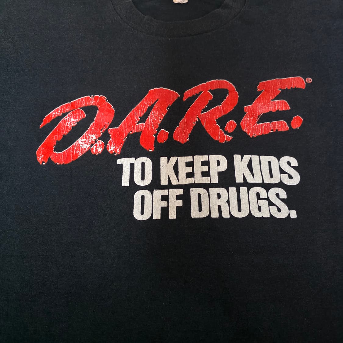 [XL] 80s 빈티지 D.A.R.E DARE 티셔츠 상품이미지2