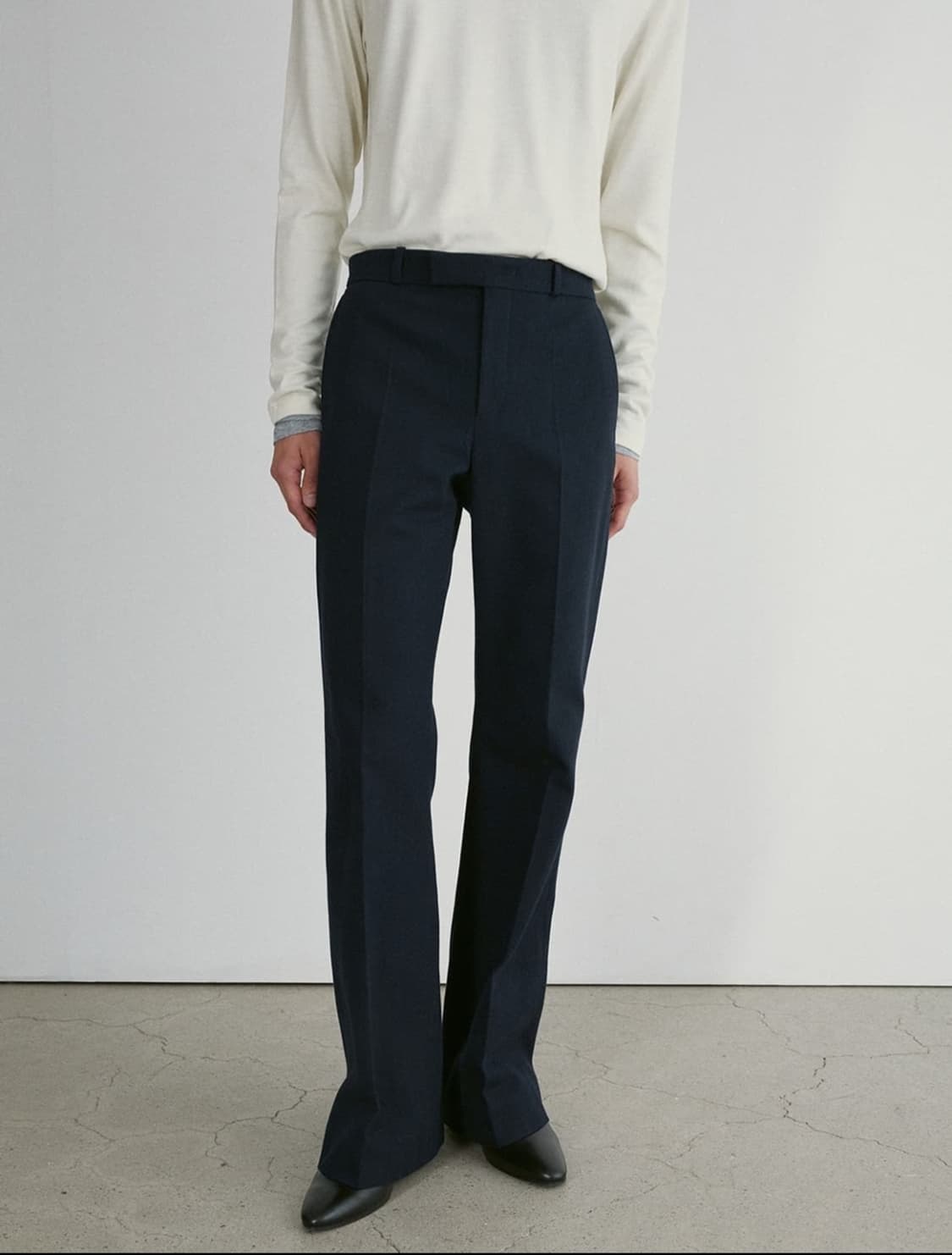 구매> 렉토 24fw 퀸시 울 슬랙스 m, l 상품이미지2