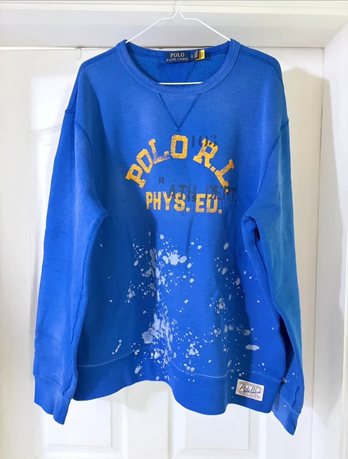 폴로 랄프로렌 블루 맨투맨 105 상품이미지1