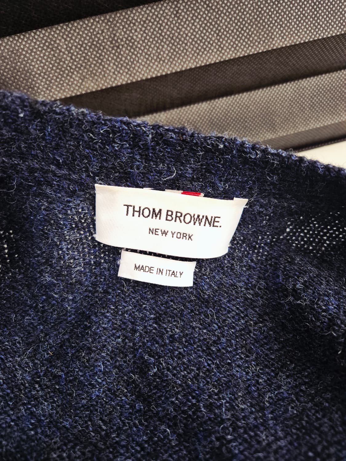 톰브라운 사선 가디건 네이비 사이즈 5 상품이미지3