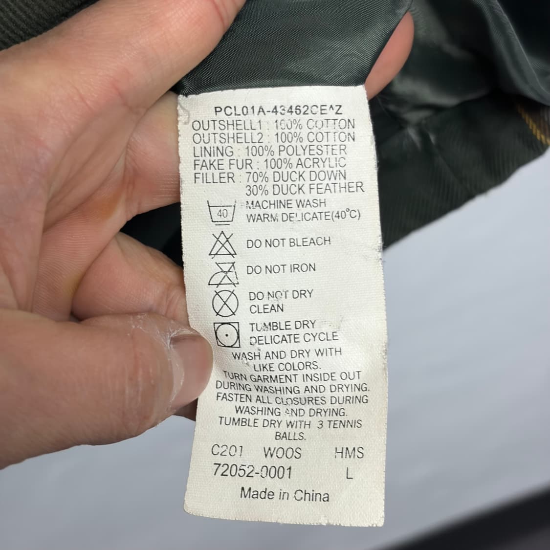 리바이스 타입원 다운 베스트 상품이미지9