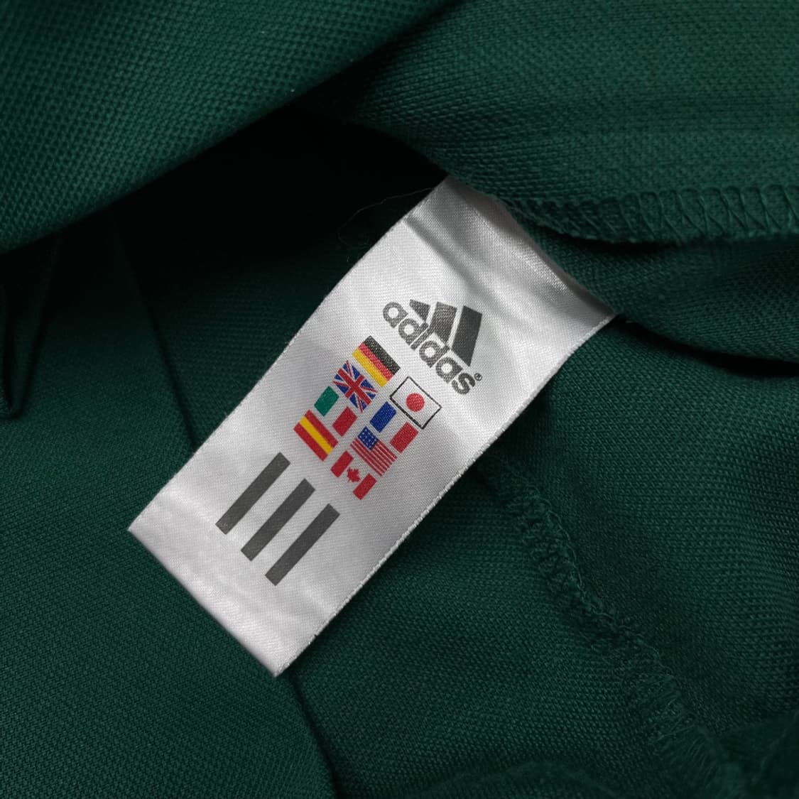 아디다스 에센셜 화이트라인 그린 트랙탑 95 상품이미지6