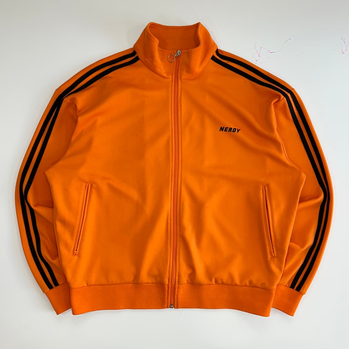 Nerdy 널디 블랙 트랙 오렌지 져지 상품이미지3