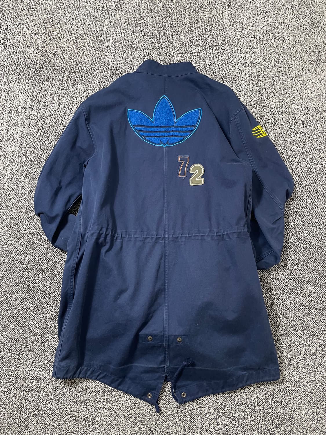 빈티지9. 아디다스 한정판 40주년 빅로고 투인원 패치 파카 상품이미지7