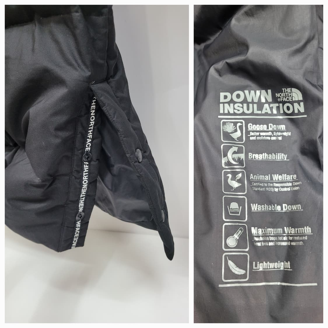 THE NORTH FACE 노스페이스 구스 다운 롱 패딩/남 S (90) 상품이미지7