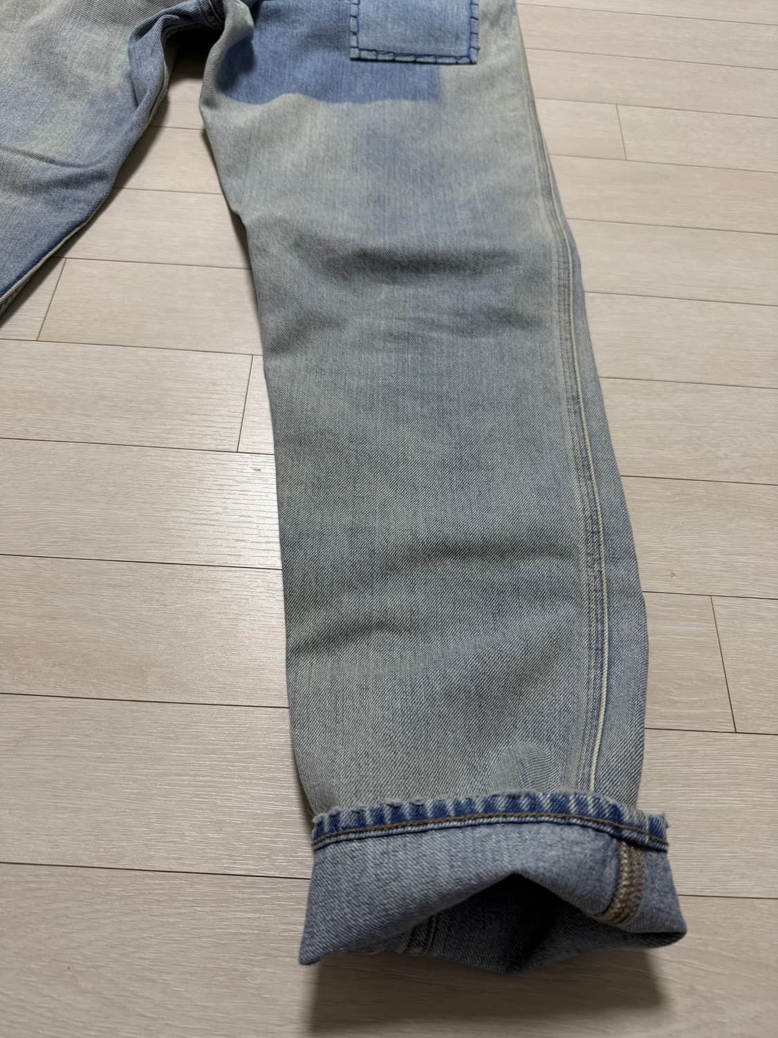 클로즈드 데미지 아이스데님 상품이미지7